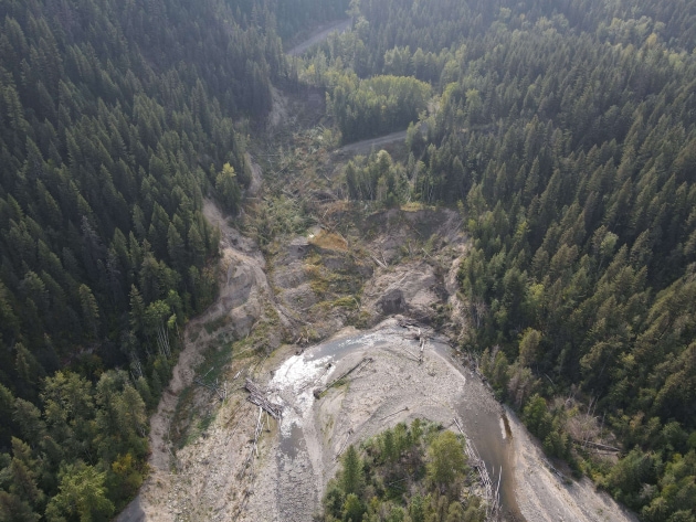 West Fraser Road post flood