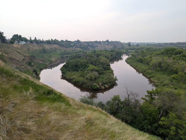 Erosion and slumping