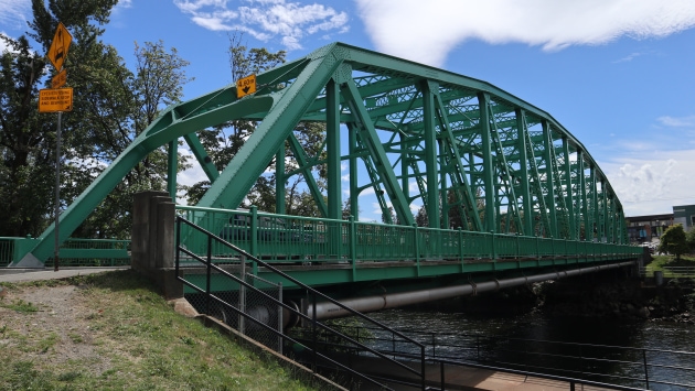 Completed bridge