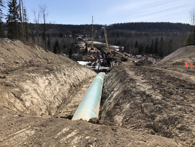 Pipeline laid