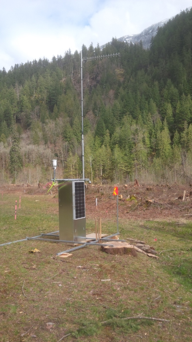 Remote weather station