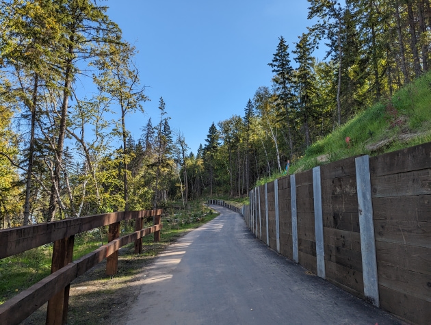 River Trail: After stabilization